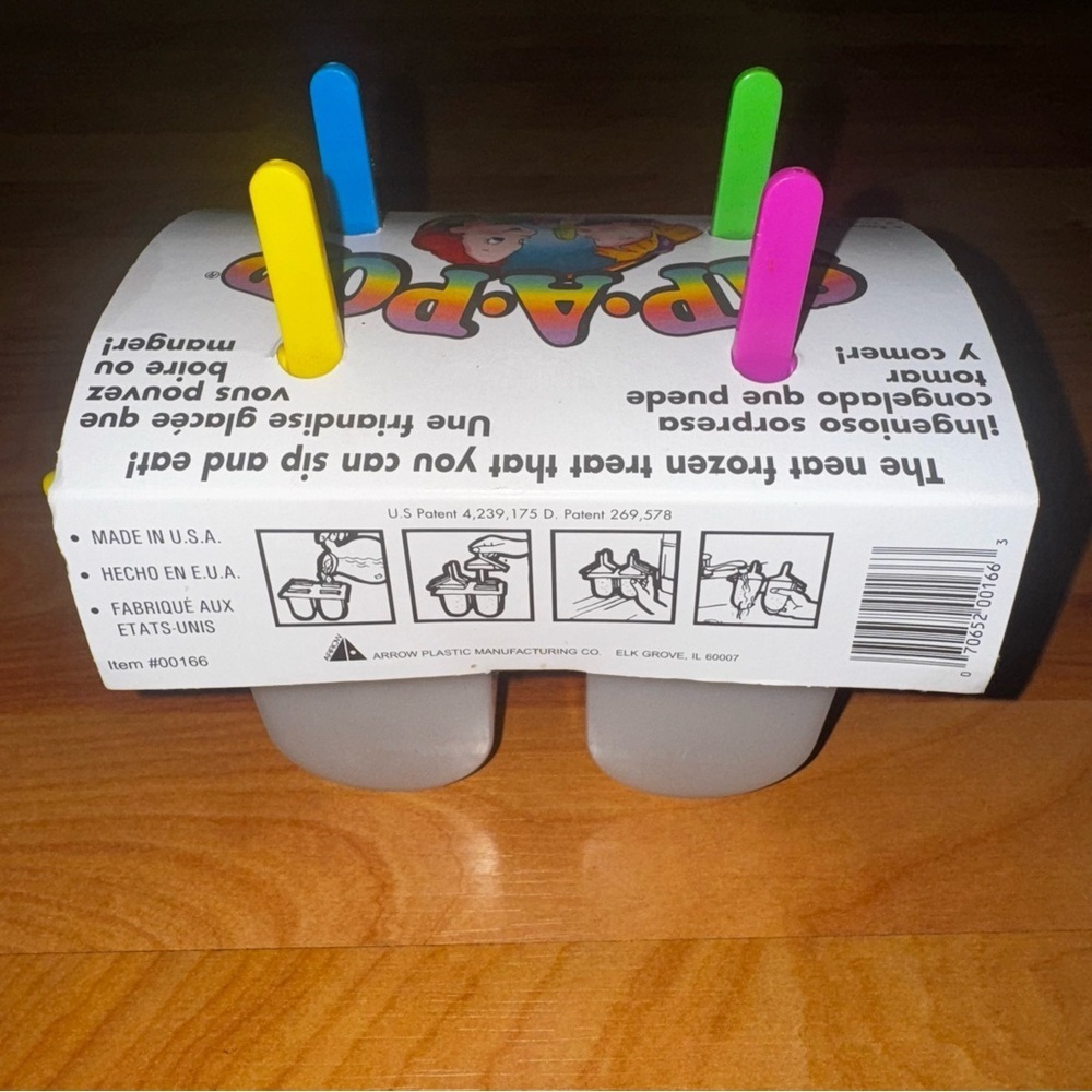 Vtg New SIP A POP FROZEN TREAT POPSICLE MAKER MOLD Made In USA RETRO,  #00166 - Picture 4 of 13
